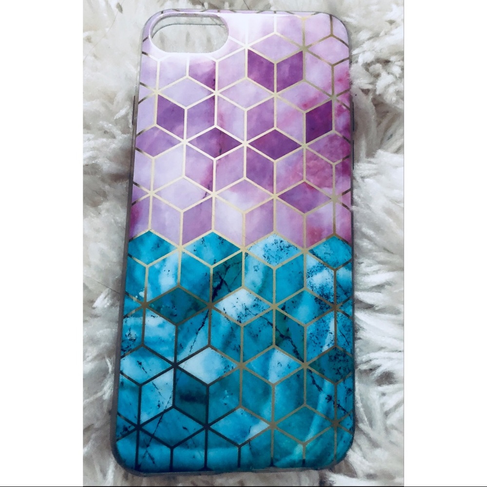 EUC IPhone 7 & 8 Rubber Case